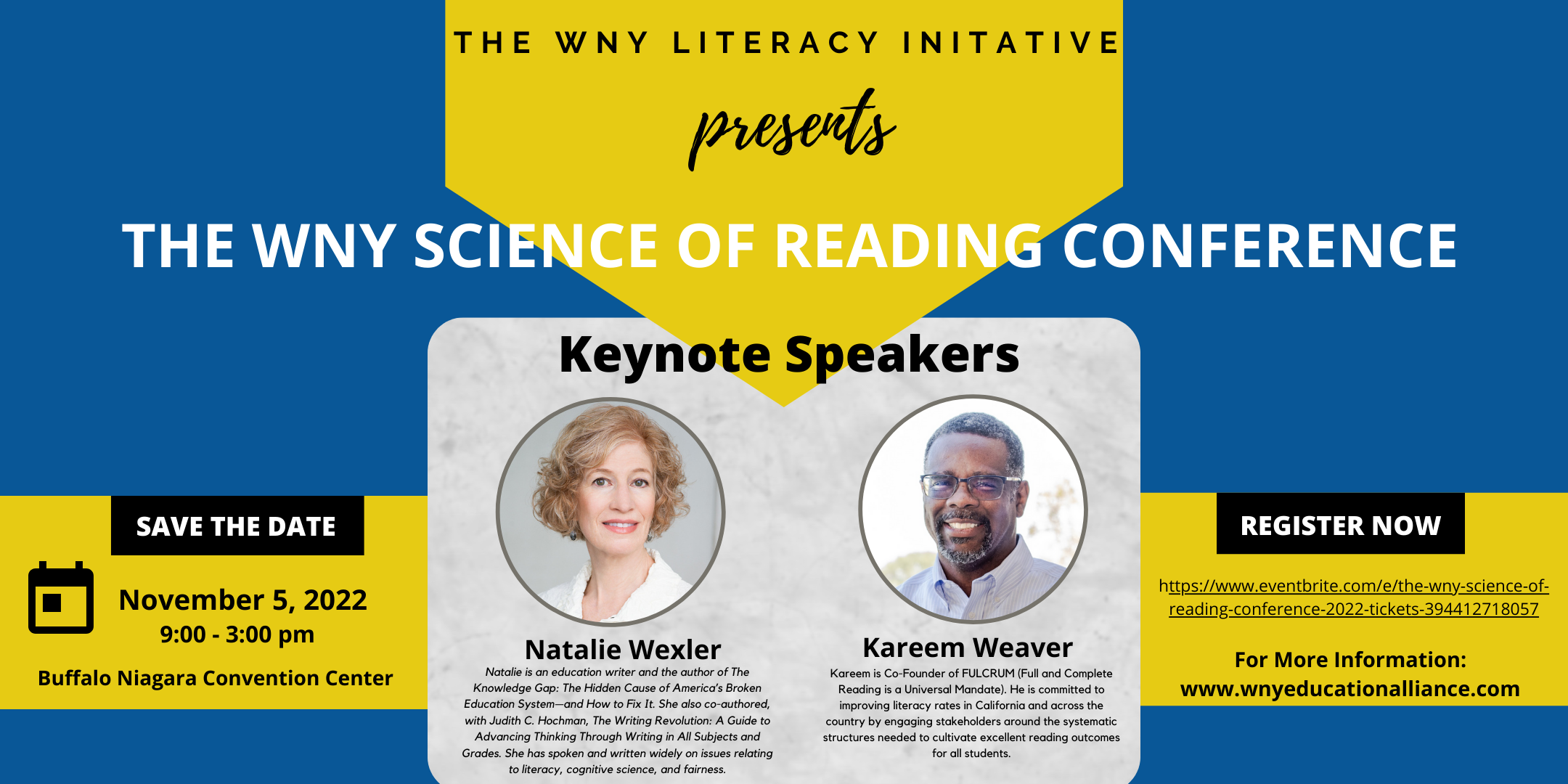 WNY Science of Reading Conference Image